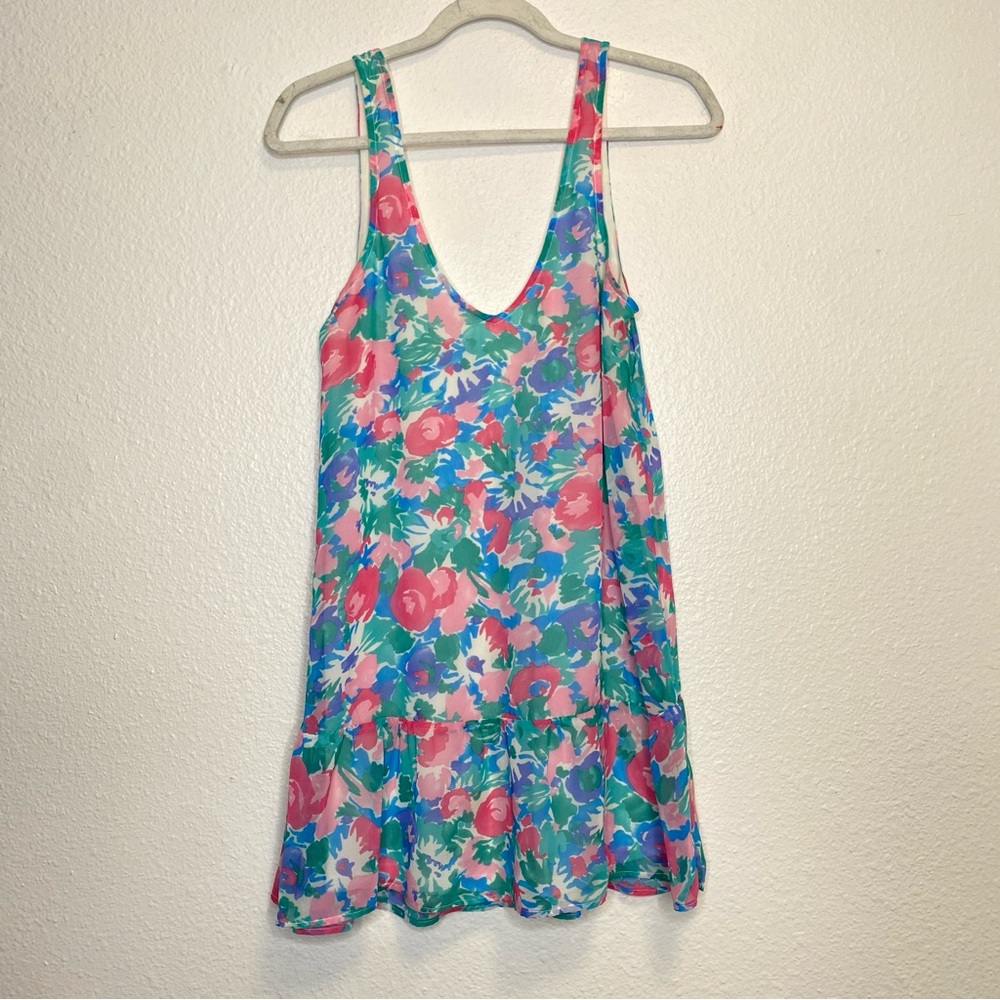 SHOW ME YOUR MUMU BARBIE PRINT 2016 MINI DRESS